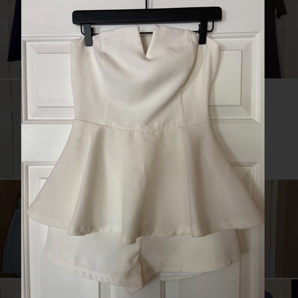 White romper